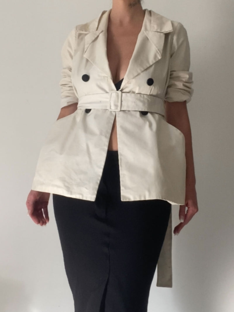 TOM FORD GUCCI BELTED TRENCH JACKET