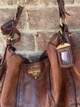 PRADA DEERSKIN HOBO BAG